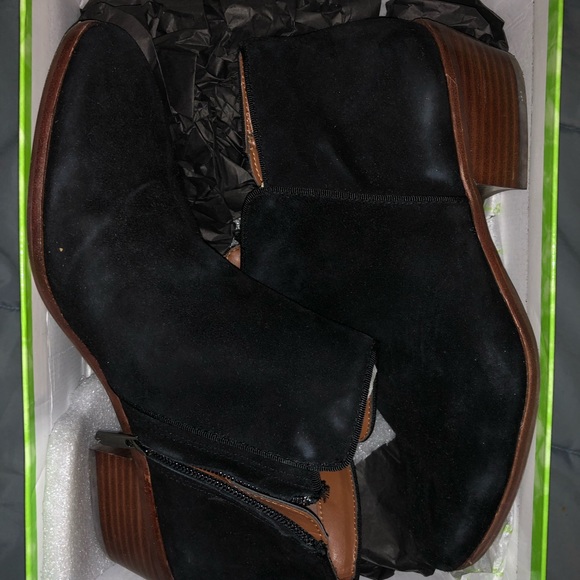 Sam Edelman Shoes - Sam Edelman black suede booties new in box Sam Edelman Shoes - Sam Edelman black suede booties new in box